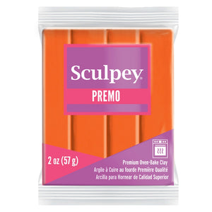 Sculpey Premo Clay 2oz Orange