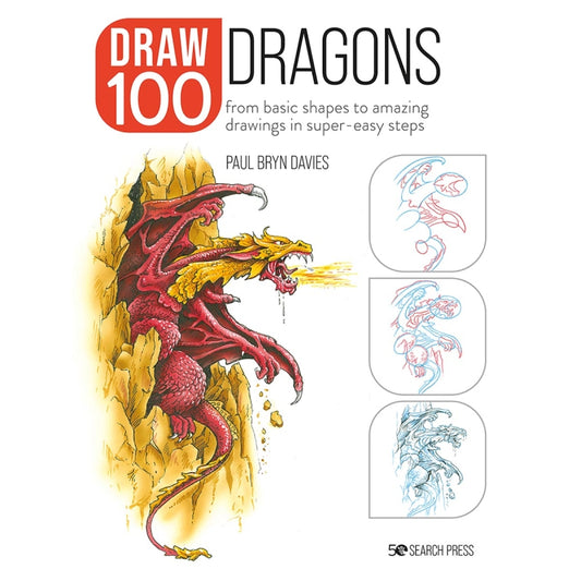 Draw 100: Dragons Book