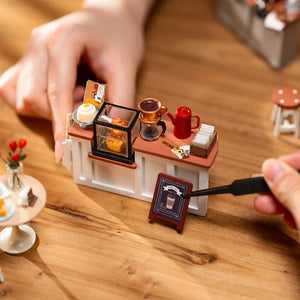 DIY Miniature House Kit - No.17 Café