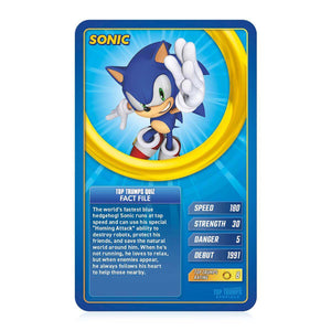 Top Trumps Card Game - Sonic the Hedgehog