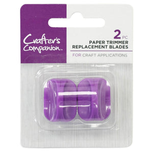 Crafter's Companion Paper Trimmer Replacement Blades (2 Pack)