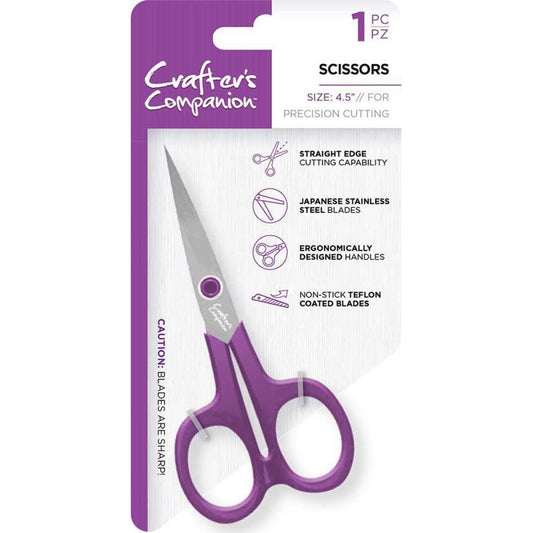 Crafter's Companion Scissors - 4.5" Precision Snips