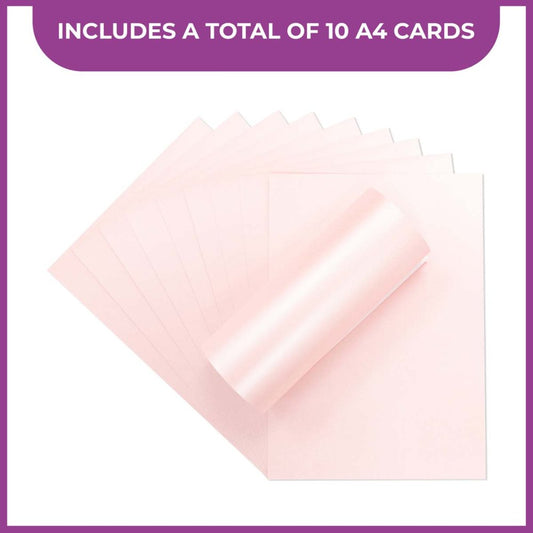 Centura Pearl Single Colour Card 10 Pack - Baby Pink