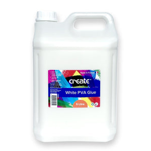 Create White PVA Glue - 5 Litre