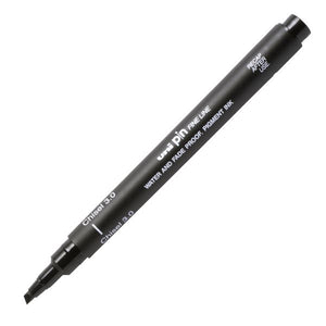 Uni pin 3-200 Calligraphy Nib - Black