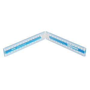 Helix Oxford Cyber Eco 30cm Folding Ruler Matrix