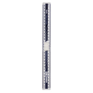 Helix Oxford Cyber Eco 30cm Folding Ruler - Blue