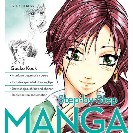 Step-by-Step Manga Drawing Book