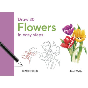 Draw 30: Flowers Book