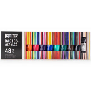 Liquitex Basics Acrylic Paint Set - 48x22ml