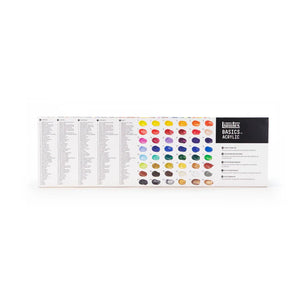 Liquitex Basics Acrylic Paint Set - 48x22ml