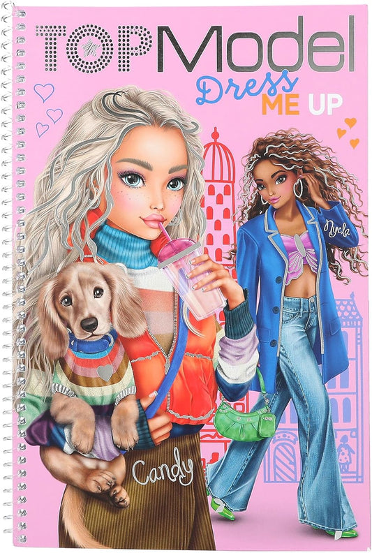 TOPModel Dress Me Up Big Sticker Book