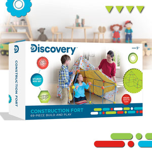 Discovery - Toy Construction Fort (69 Pieces)