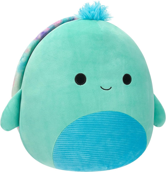 Squishmallows 16 Inch - Cascade Teal Turtle With Tie-Dye Shell