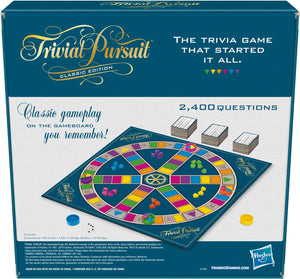 Vintage Trivial Pursuit Game Original Board Only Crafts Part Blue