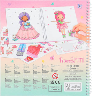 Princess Mimi Sticker Book Dress Me Up