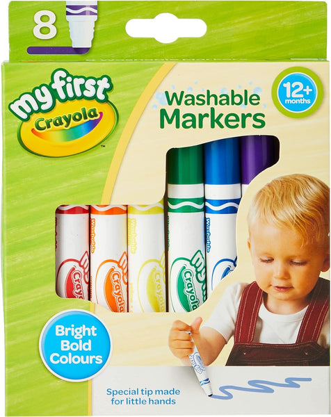 Crayola Window Markers Washable - 8 CT, School Supplies