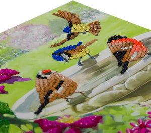 Crystal Art Card Kit - Birds