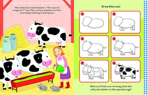 Watch Me Read & Draw Book: On the Farm