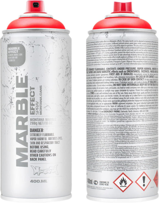 Montana Marble EFFECTS Spray Paint - Red (EM3000)