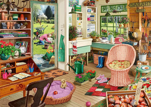 1000 Piece Jigsaw Puzzle - The Gardeners Shed