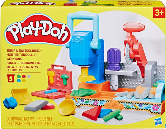 Play-Doh Stamp & Saw Tool Bench Playset