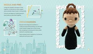 Unofficial Audrey Hepburn Book & Crochet Kit