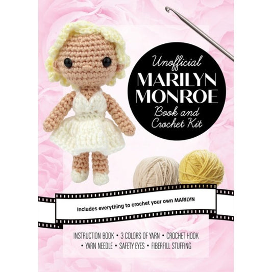 Unofficial Marilyn Monroe Book & Crochet Kit