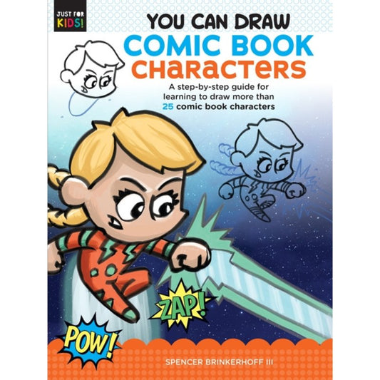 You Can Draw Comic Book Characters Book