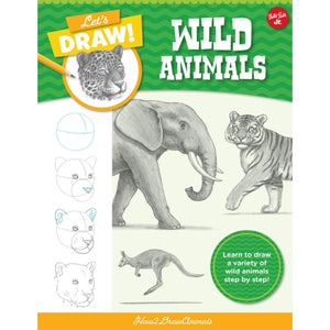 Lets Draw Wild Animals Book