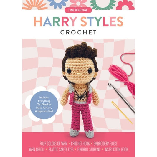 Unofficial Harry Styles Book & Crochet Kit