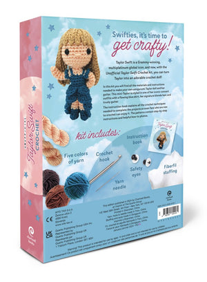 Unofficial Taylor Swift Book & Crochet Kit