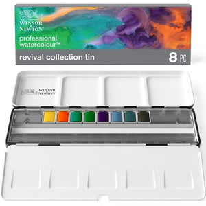 Winsor & Newton Professional Watercolour Revival Collection (8 Half Pans)