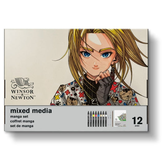 Winsor & Newton Graphic Art Manga Mixed Media Set