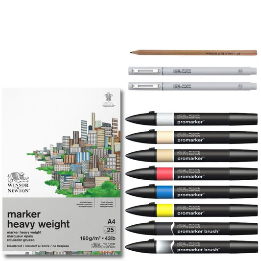 Winsor & Newton Graphic Art Manga Mixed Media Set