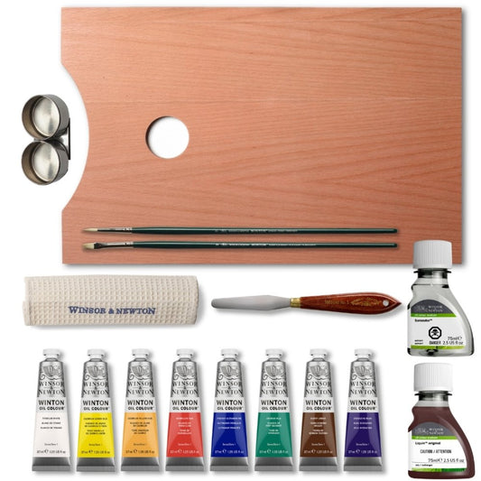 Winsor & Newton Winton Oil Colour Wooden Set