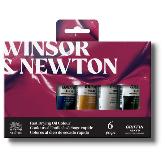 Winsor & Newton Griffin Oil Beginners Set 6x37ml