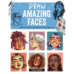 Draw Amazing Faces Book