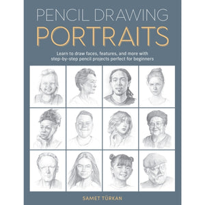 Pencil Drawing Portraits Book