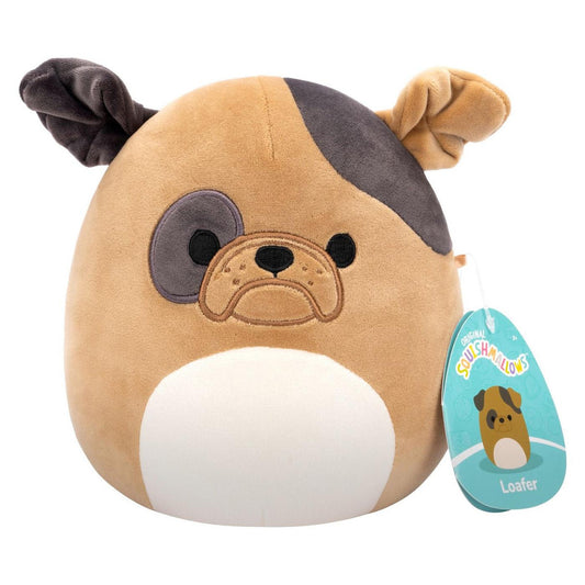 Squishmallows 7.5 Inch - Loafer Brown Bulldog