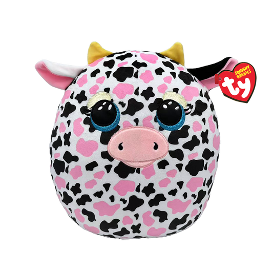 Squish-a-Boos 14 Inch - Milkshake the Spotted Cow