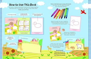 Watch Me Read & Draw Book: On the Farm