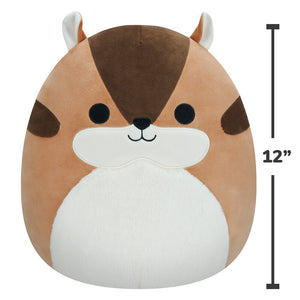 Squishmallow 12 Inch Melzie The Brown Chipmunk