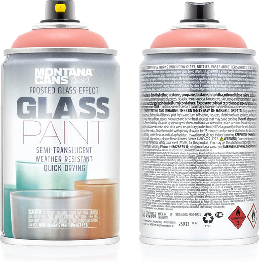 Montana Glass Paint 250ml - Coral Red (3010)