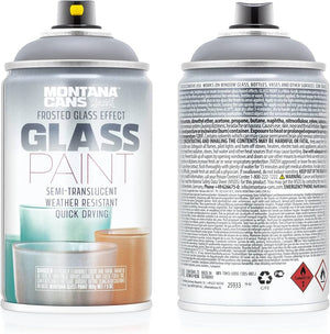 Montana Glass Paint 250ml -Black (9000)