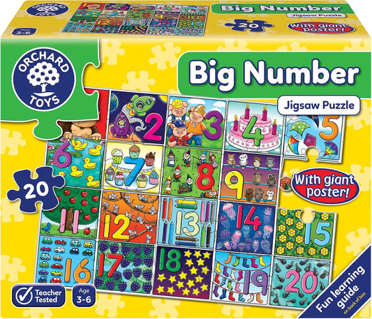 Orchard Toys Big Number Floor Jigsaw Puzzle