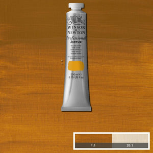 200ml Yellow Ochre - Professional Acrylic