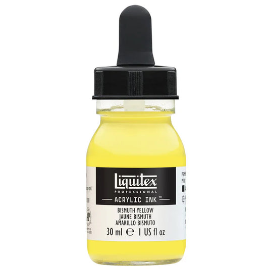 Liquitex Acrylic Ink 30ml - Bismuth Yellow