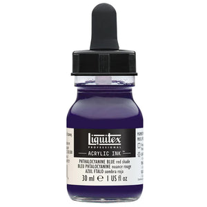 Liquitex Acrylic Ink 30ml - Phthalocyanine Blue Red Shade