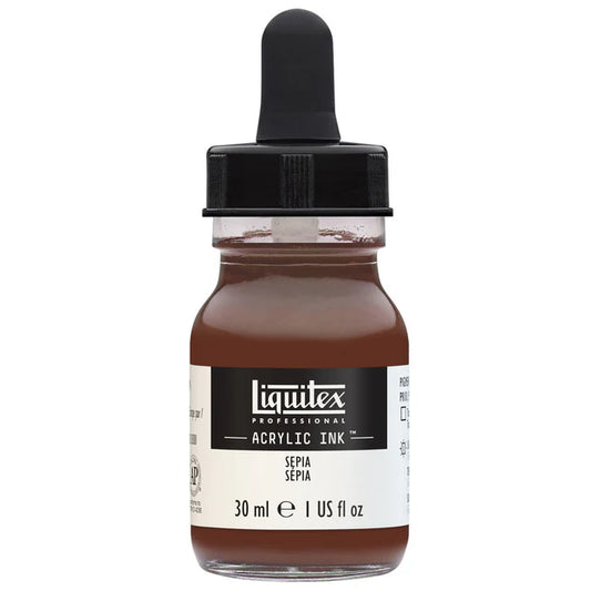 Liquitex Acrylic Ink 30ml - Sepia